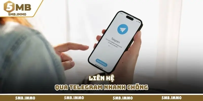 Liên hệ qua Telegram nhanh chóng